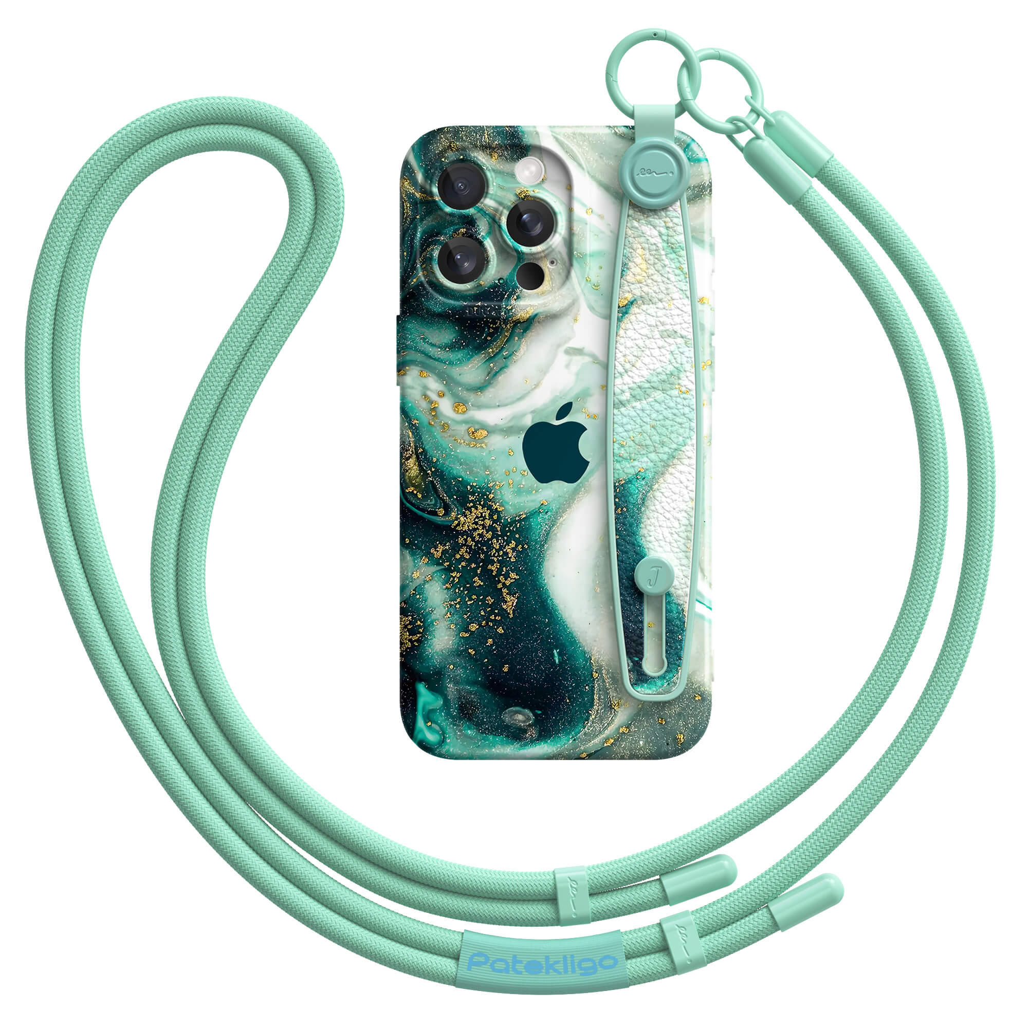 Gilt Jade | iPhone Series Multifunctional Wristband Case