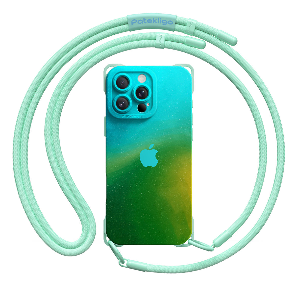 Polar-Green to Yellow | iPhone Series Ultra Impact Resistant Protective Case