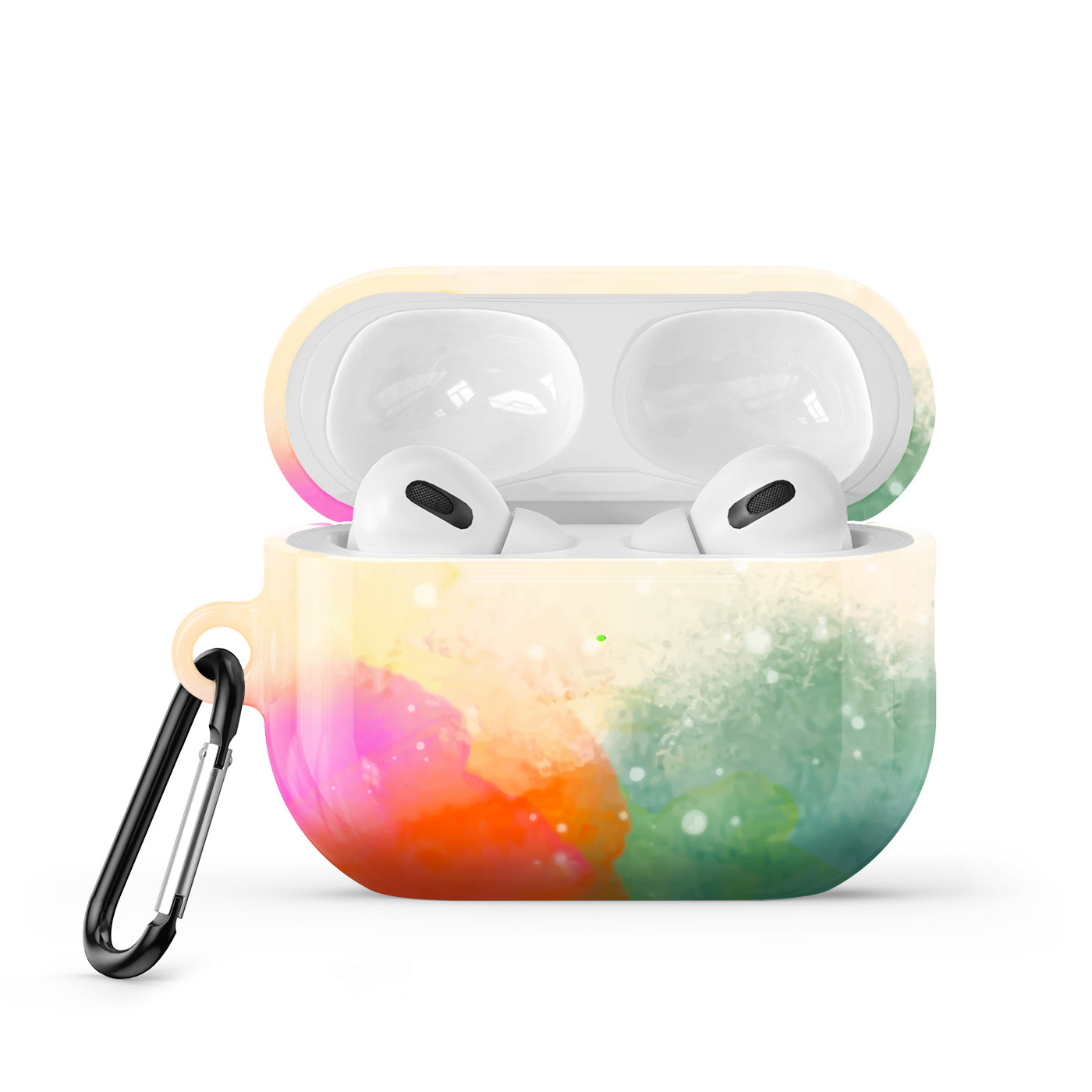 Sputter-Green Orange Powder | AirPods Series Shockproof Protective Case