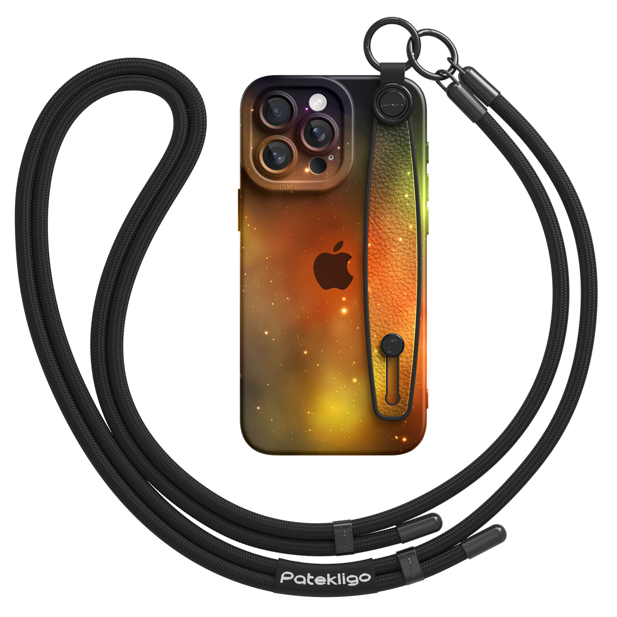 Brilliant Starlight | iPhone Series Multifunctional Wristband Case