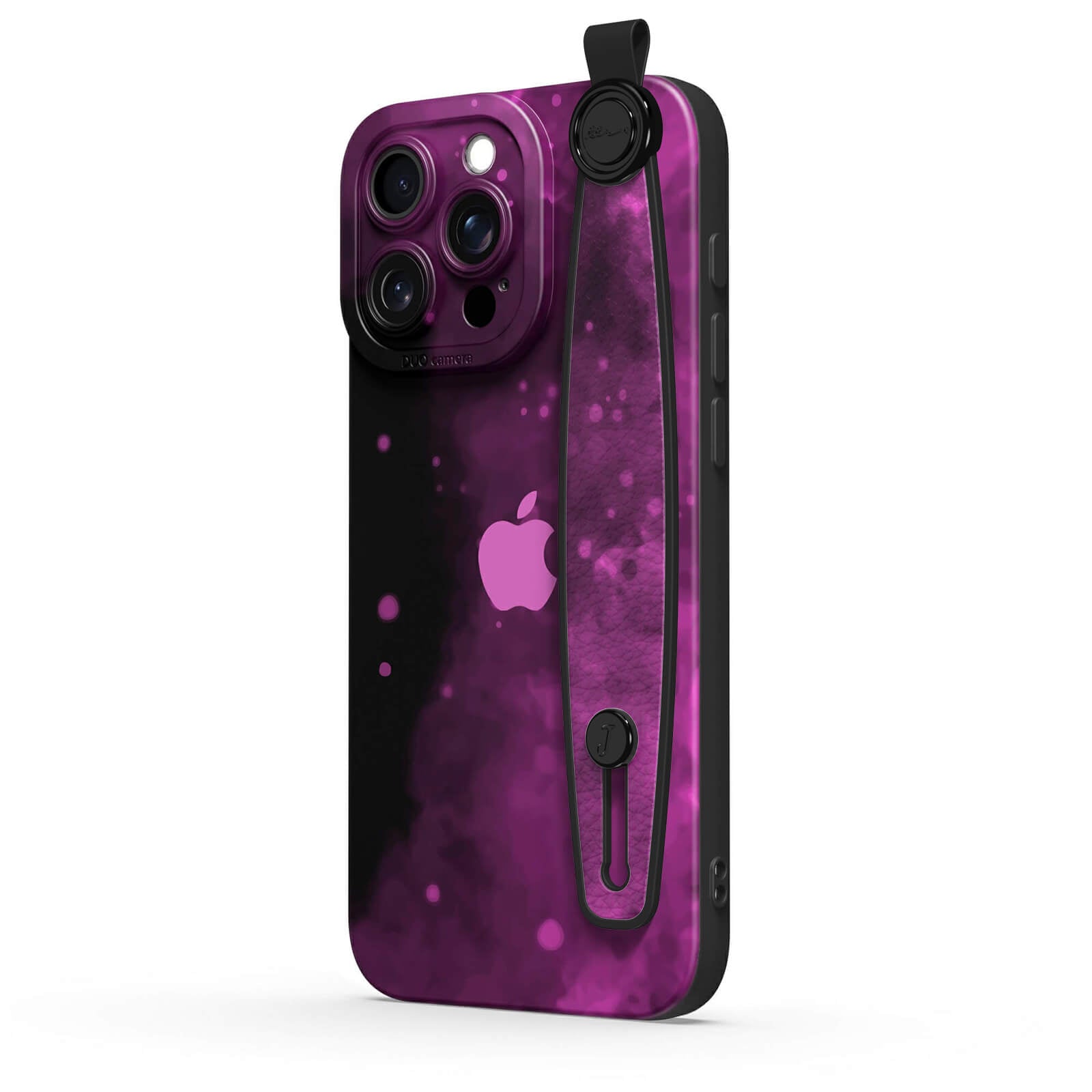 Black Purple | iPhone Series Multifunctional Wristband Case