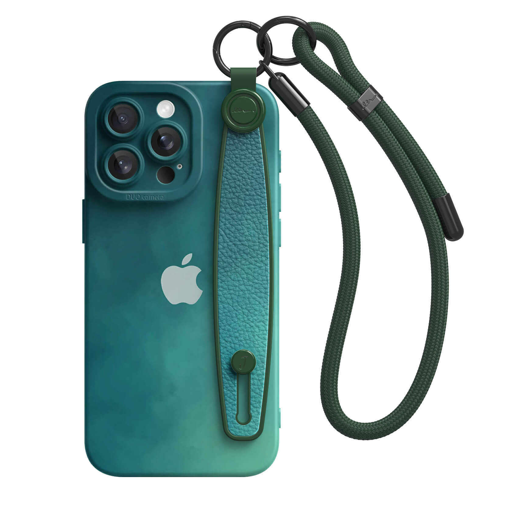 Fog Green | iPhone Series Multifunctional Wristband Case