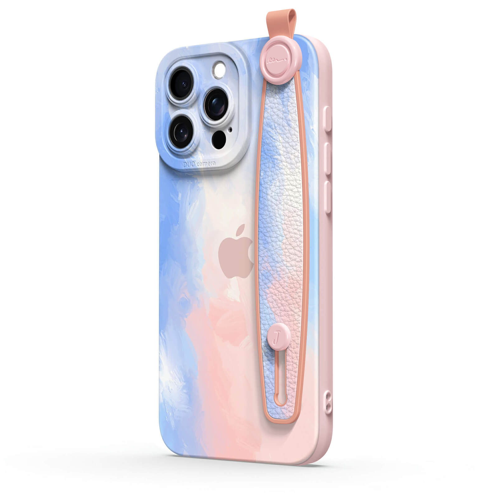 Lavender Pink | iPhone Series Multifunctional Wristband Case