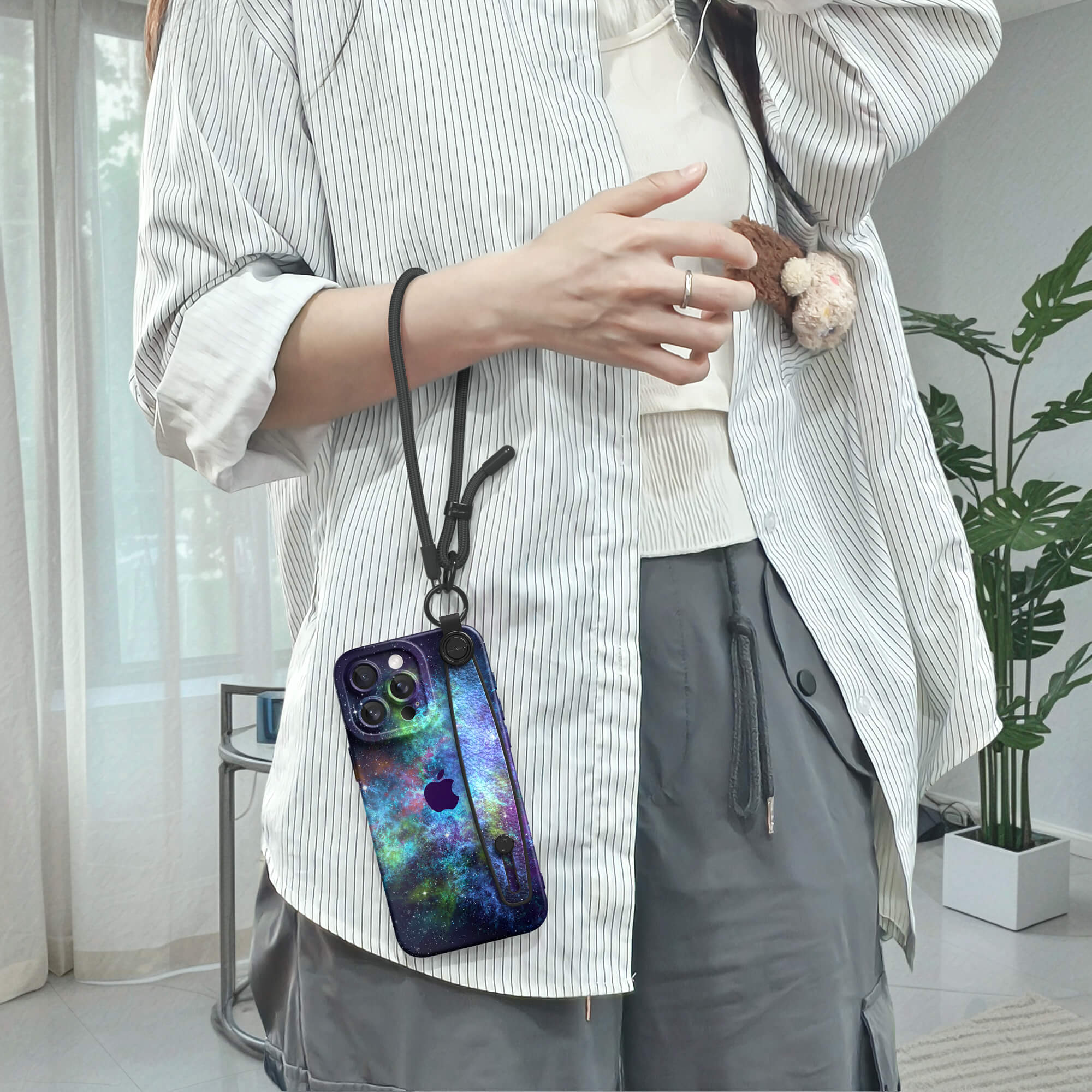 Magnetic Starburst | iPhone Series Multifunctional Wristband Case