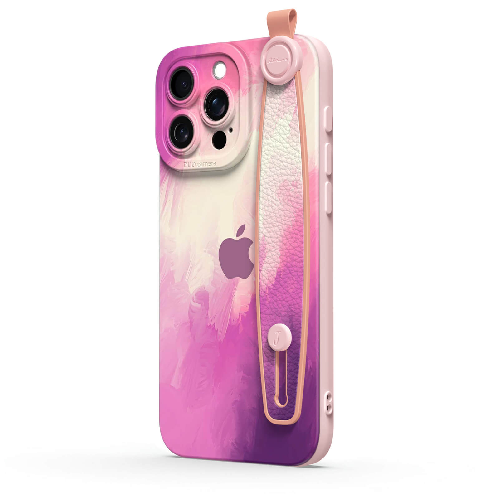 Cherry Cream | iPhone Series Multifunctional Wristband Case