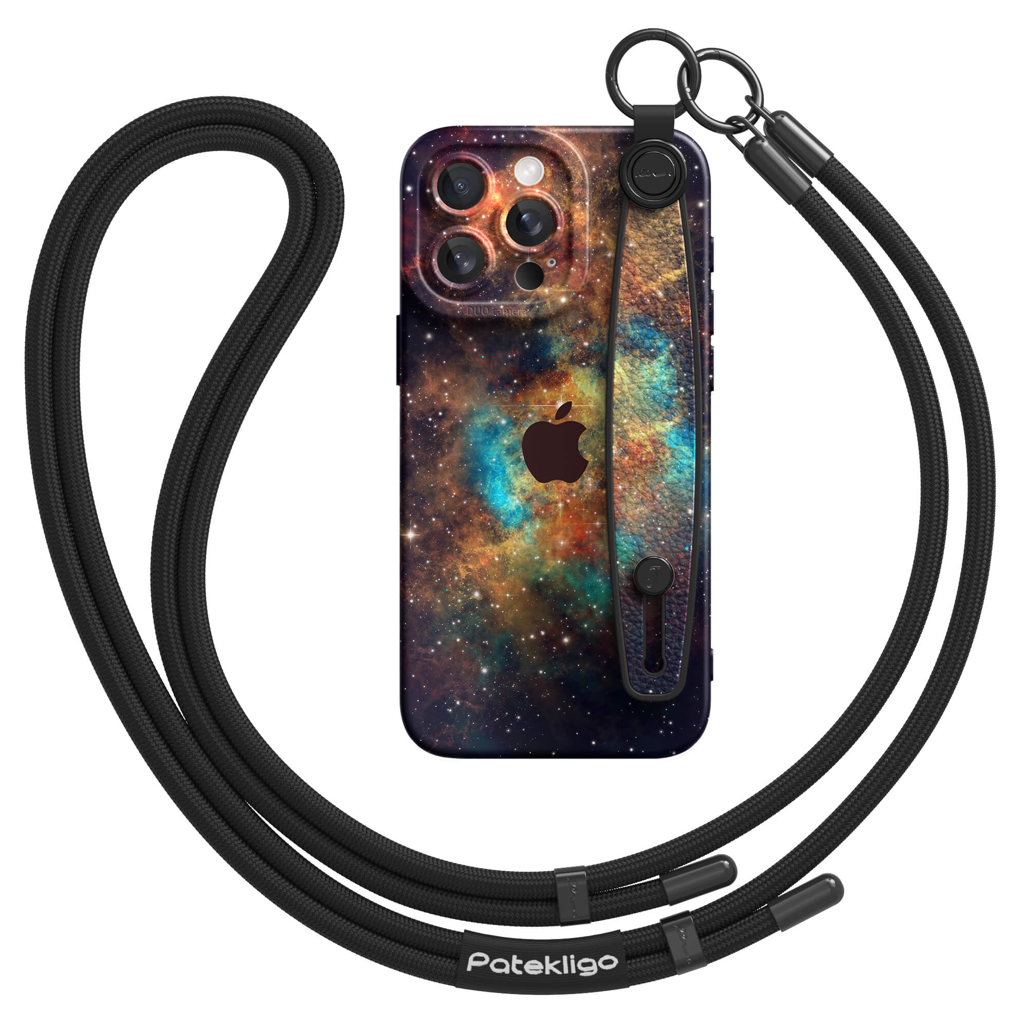 Interstellar Abyss | iPhone Series Multifunctional Wristband Case