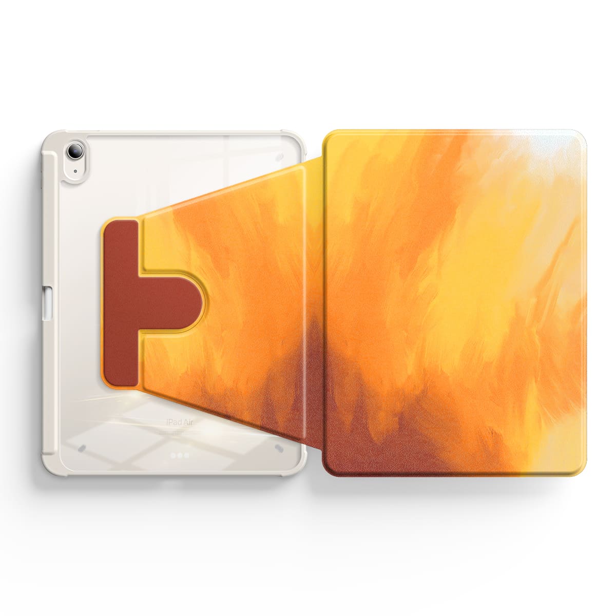 Smoke Plume | iPad Series Snap 360° Stand Impact Resistant Case