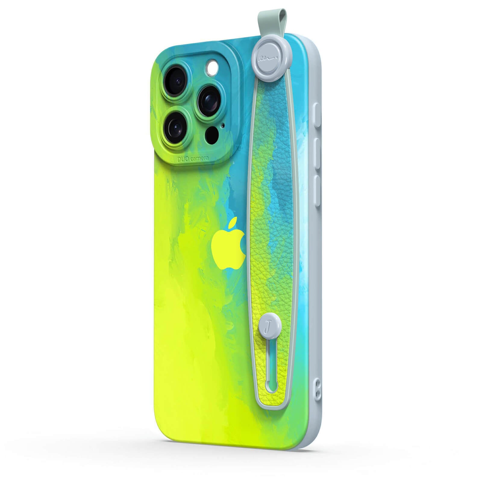 Fluorescent Beach | iPhone Series Multifunctional Wristband Case