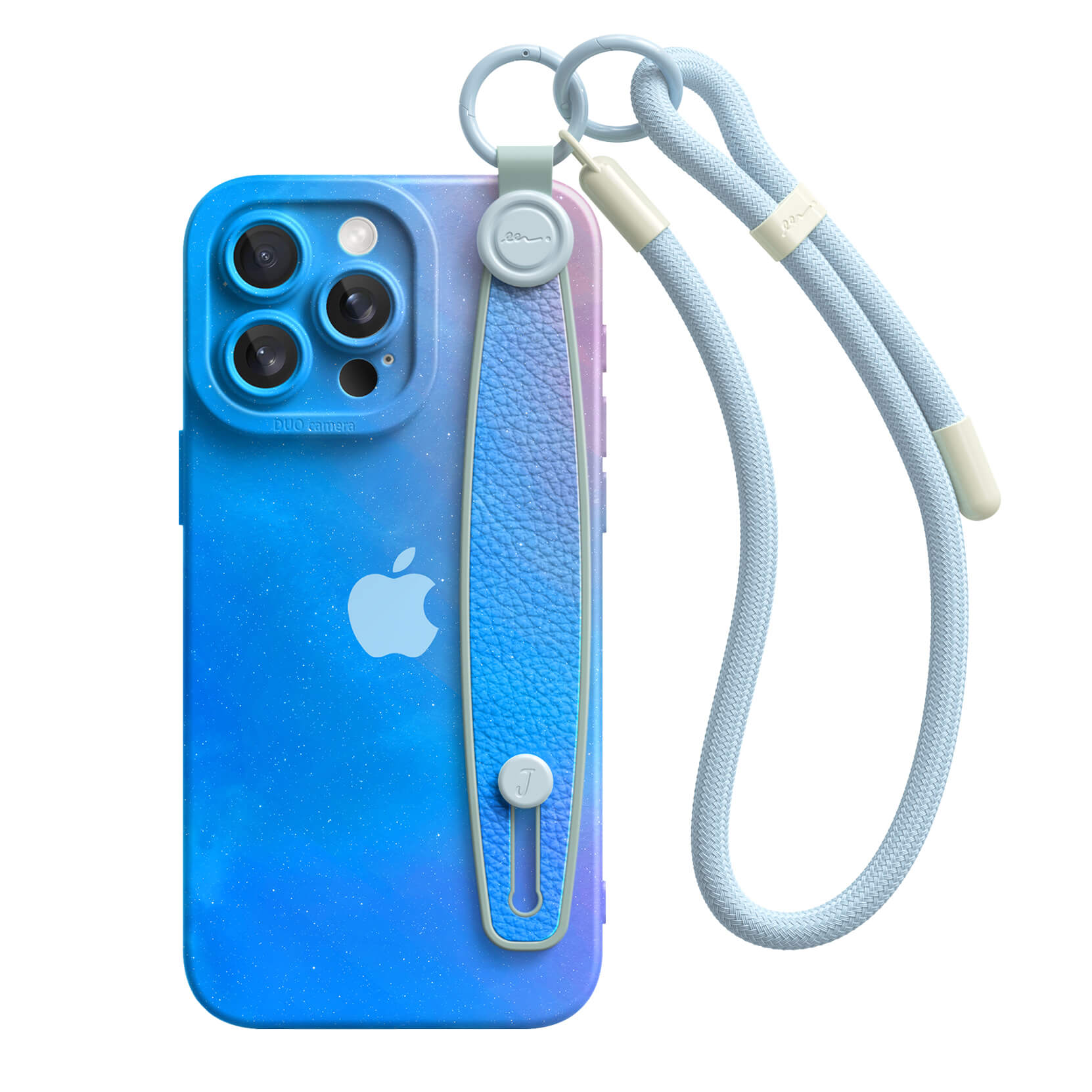 Pole Star-Blue Ocean | iPhone Series Multifunctional Wristband Case