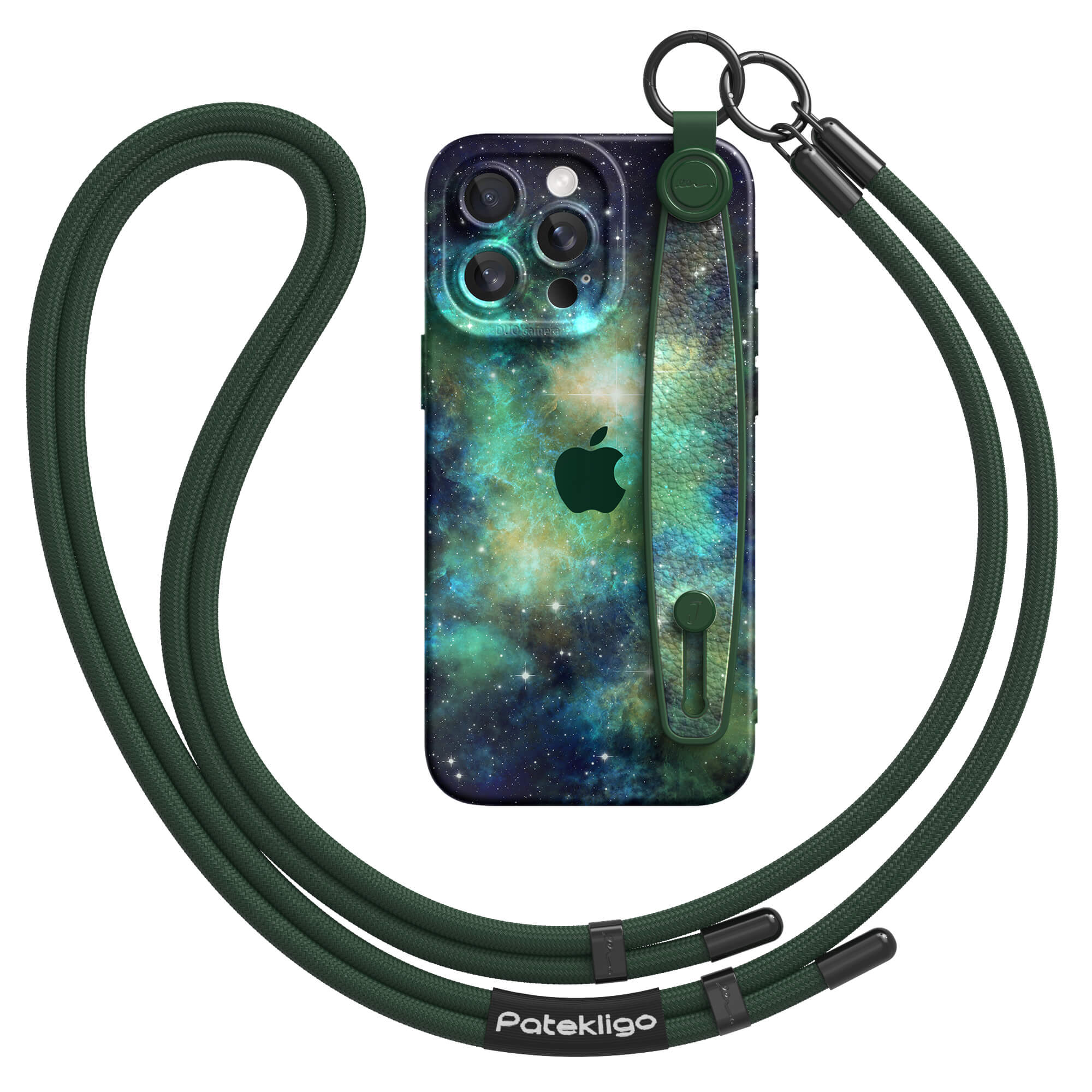 Interstellar Oasis | iPhone Series Multifunctional Wristband Case