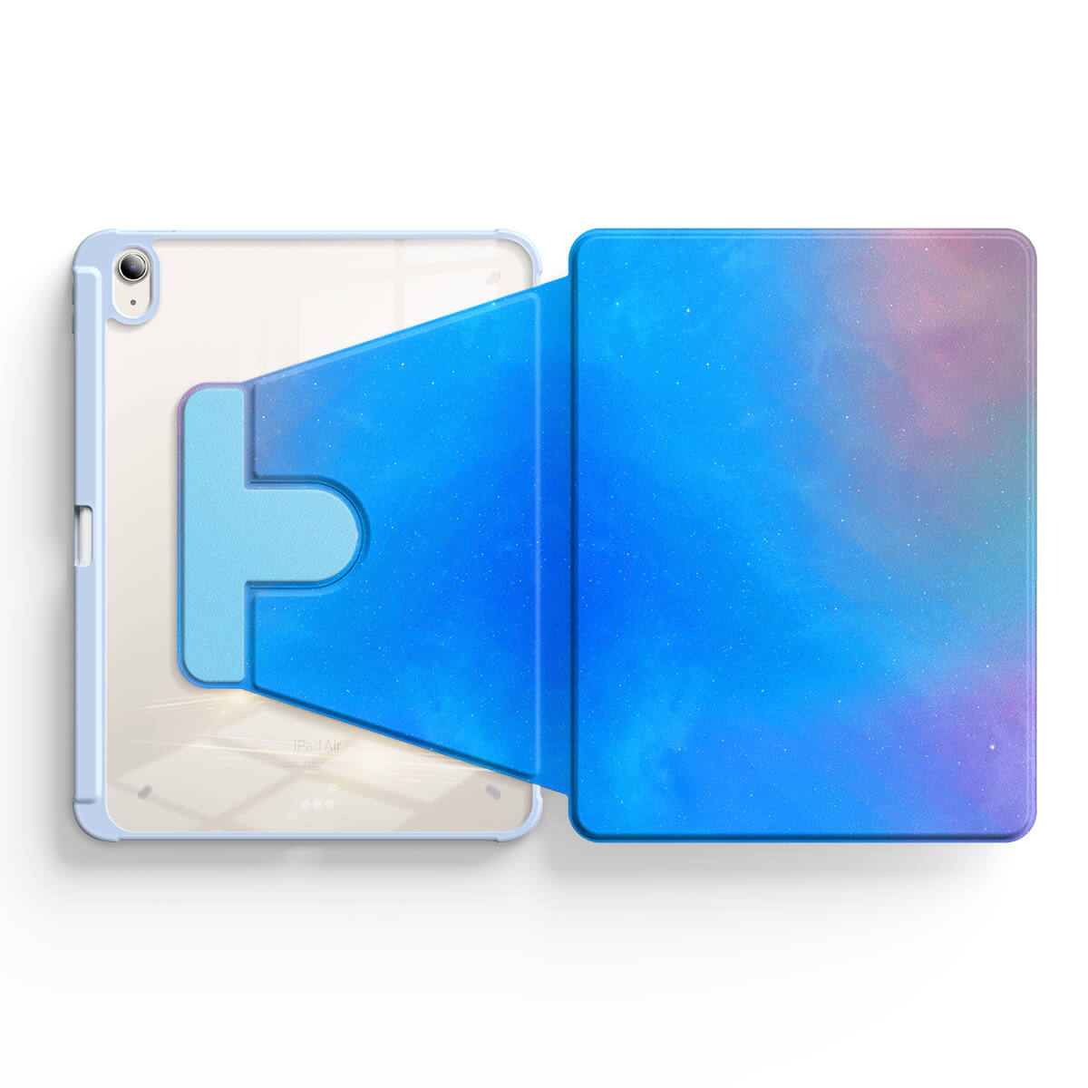 Pole Star-Blue Ocean | iPad Series Snap 360° Stand Impact Resistant Case