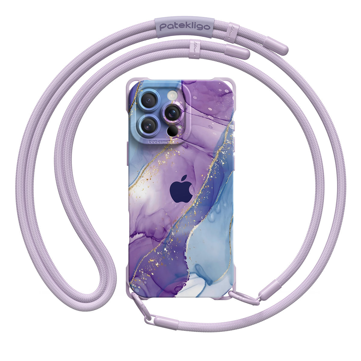 Purple Blue Gilt | iPhone Series Ultra Impact Resistant Protective Case