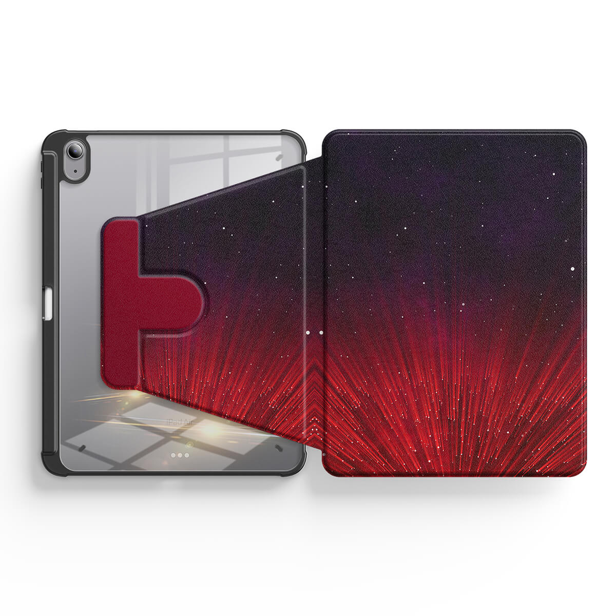 Meteorite Fall | iPad Series Snap 360° Stand Impact Resistant Case