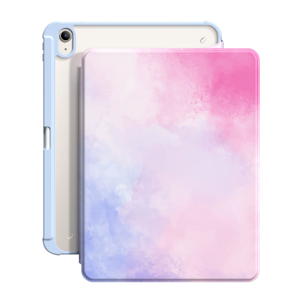 Light Powder Blue | iPad Series Snap 360° Stand Impact Resistant Case