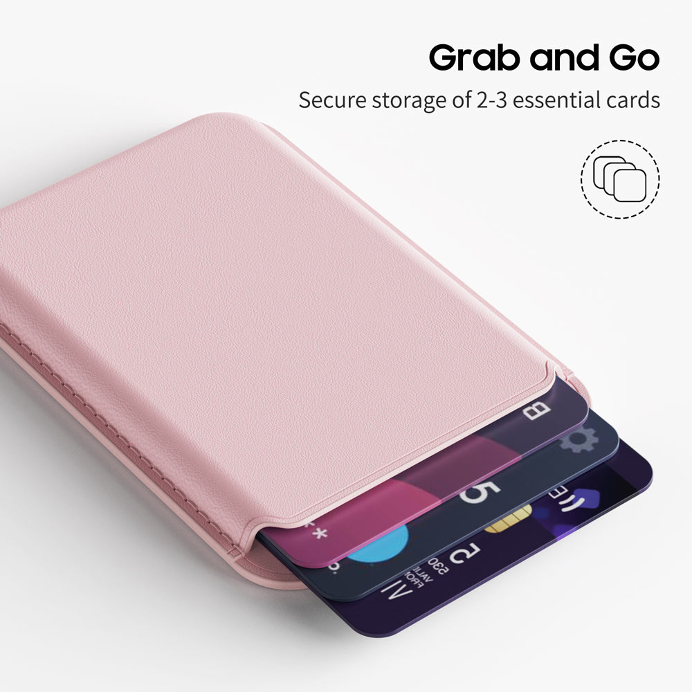 Pink Twilight | Leather Wallet with MagSafe