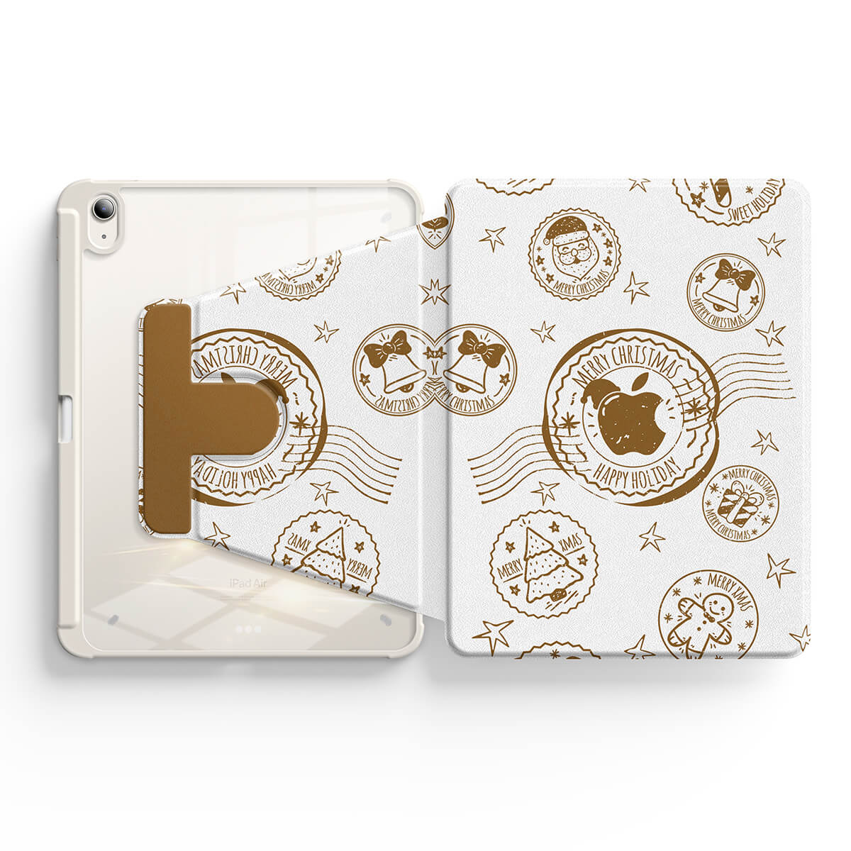 Christmas Seal | iPad Series Snap 360° Stand Impact Resistant Case