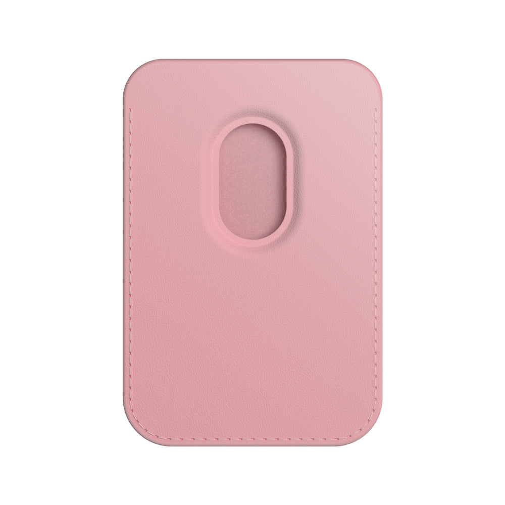 Warming Pink | Leather Wallet with MagSafe