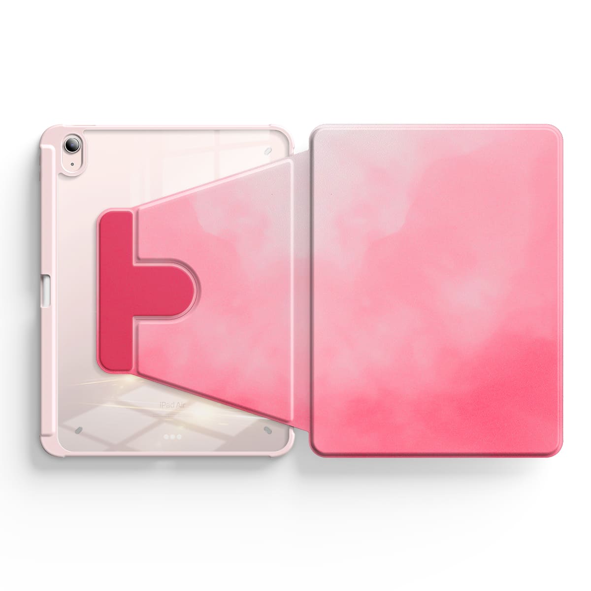 Pink Twilight | iPad Series Snap 360° Stand Impact Resistant Case