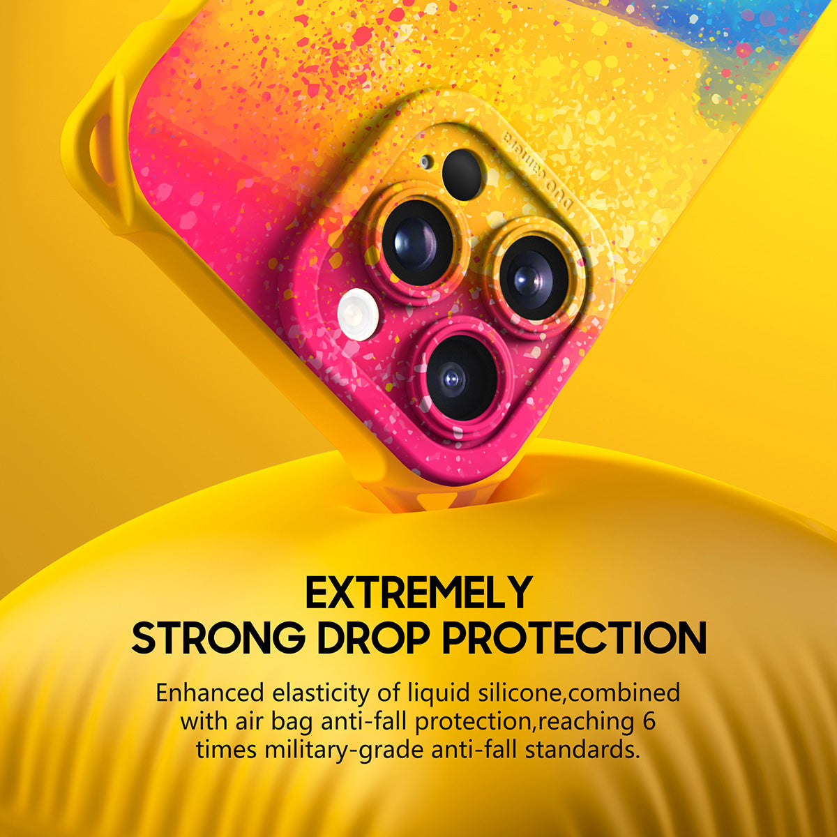 Bright Yellow | iPhone Series Ultra Impact Resistant Protective Case