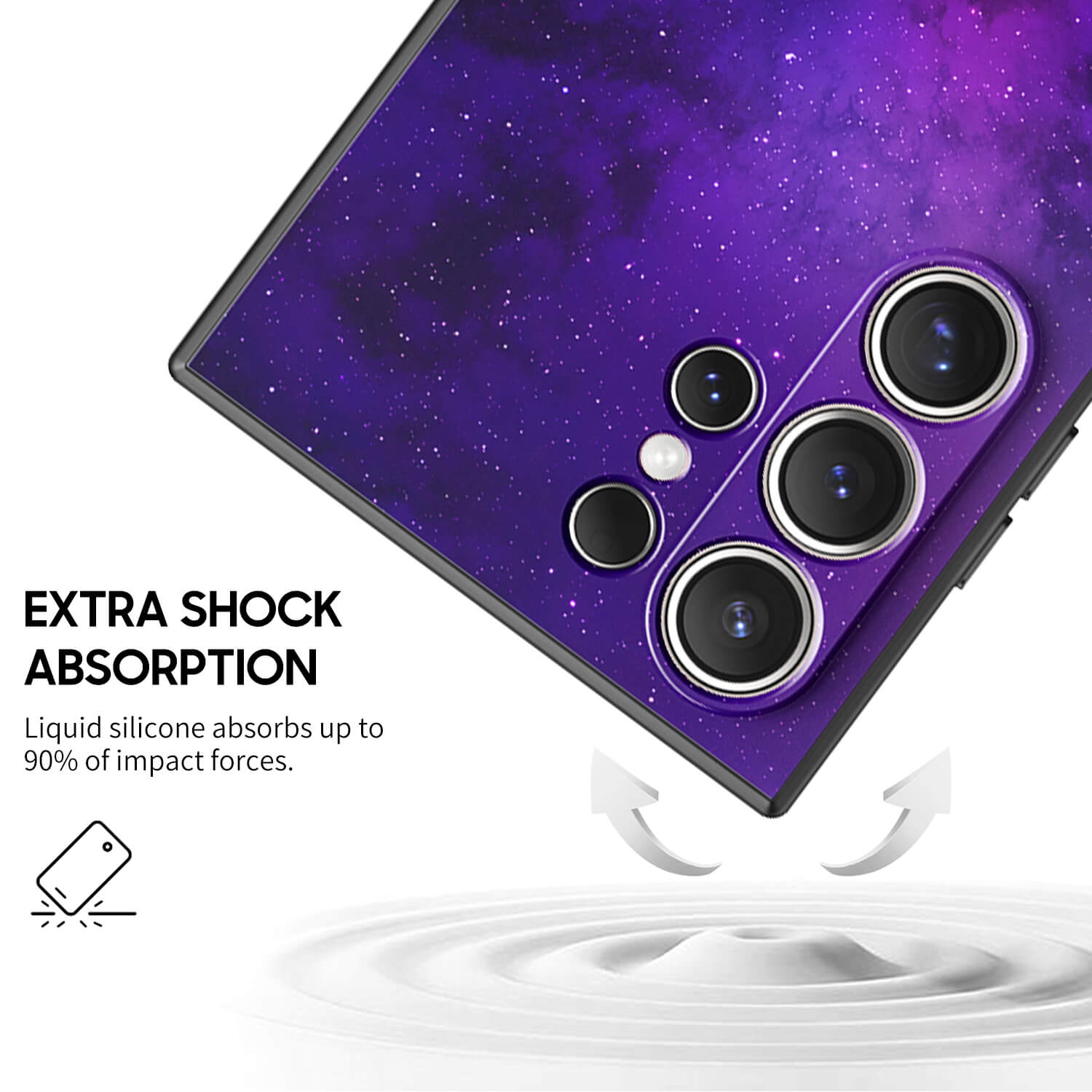 Purple Lifeform | Samsung Series Impact Resistant Protective Case