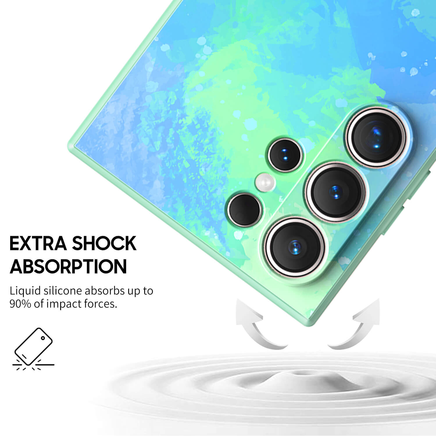 Snow Peak Color | Samsung Series Impact Resistant Protective Case