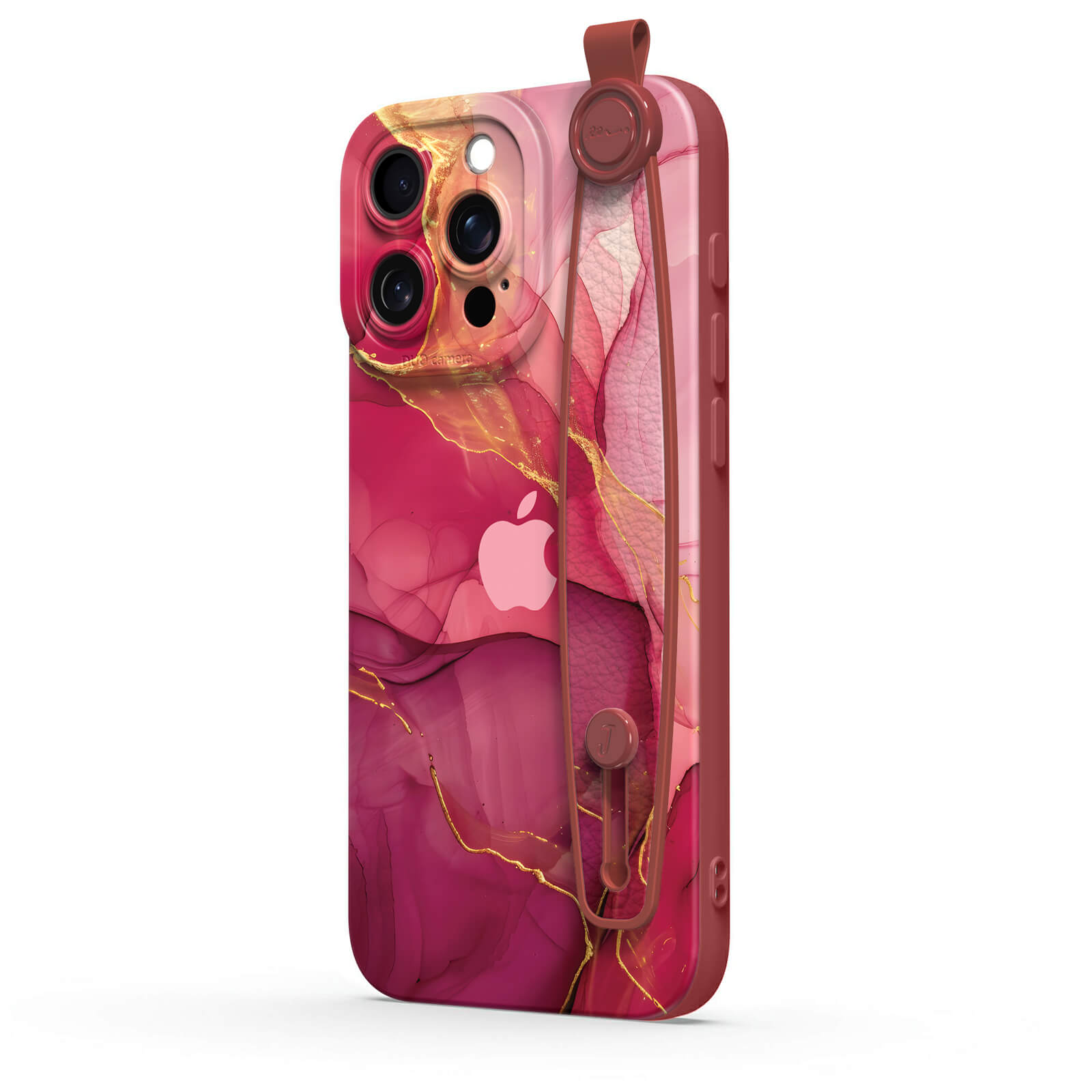 Agate Rose Gold | iPhone Series Multifunctional Wristband Case