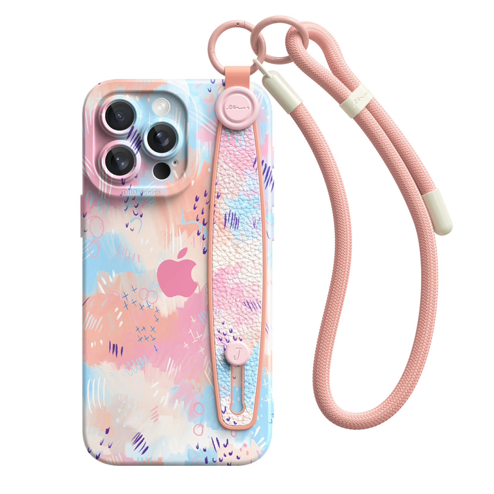 Marshmallow | iPhone Series Multifunctional Wristband Case