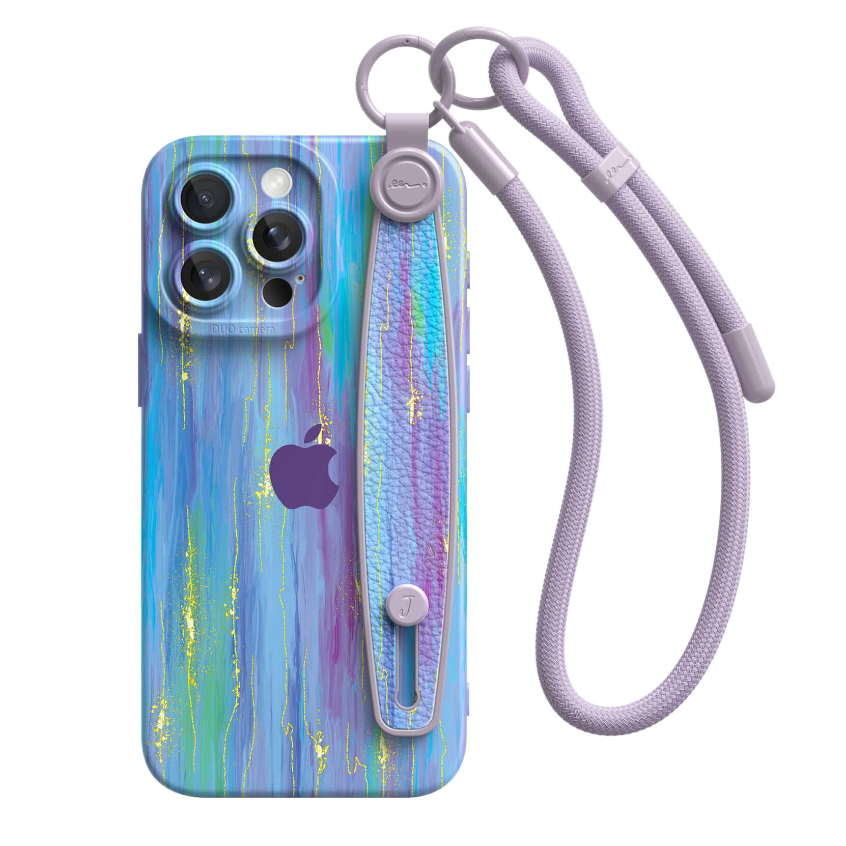 Gray Lotus | iPhone Series Multifunctional Wristband Case