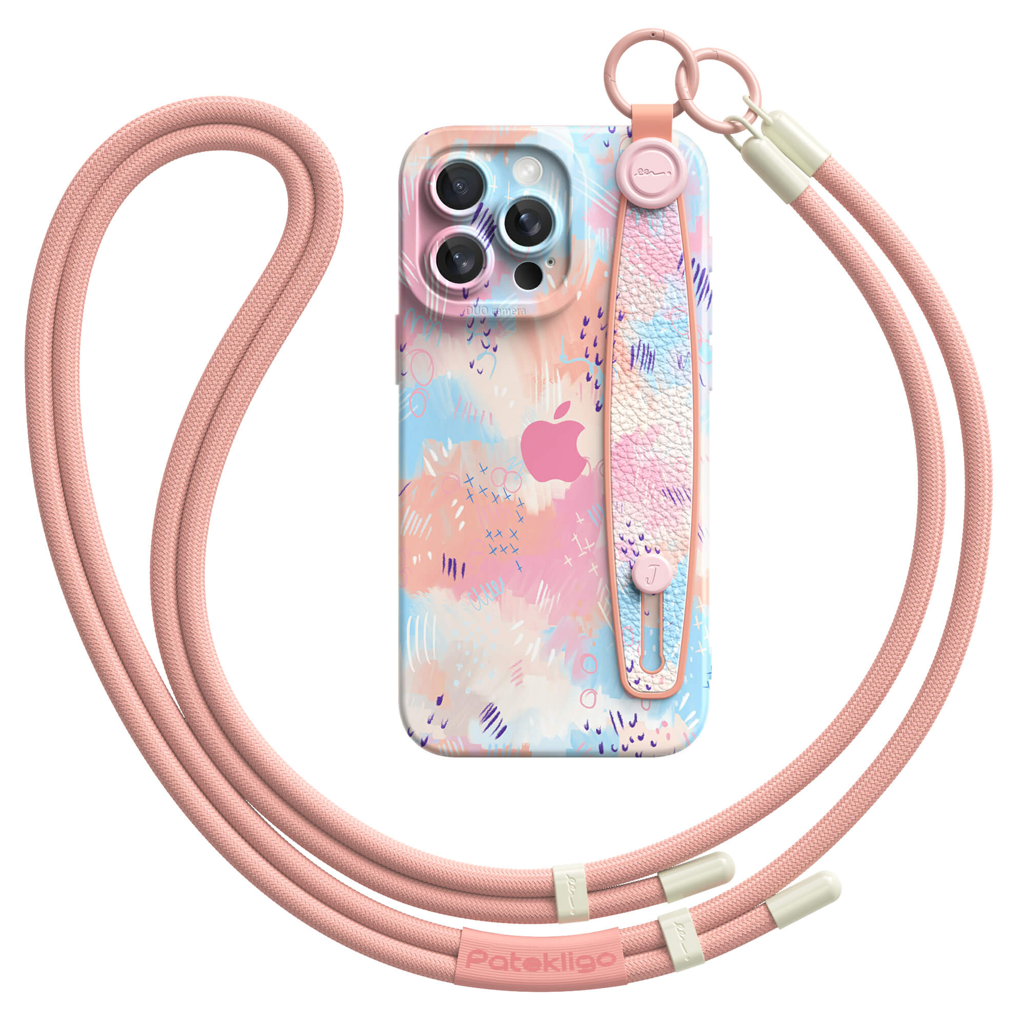 Marshmallow | iPhone Series Multifunctional Wristband Case