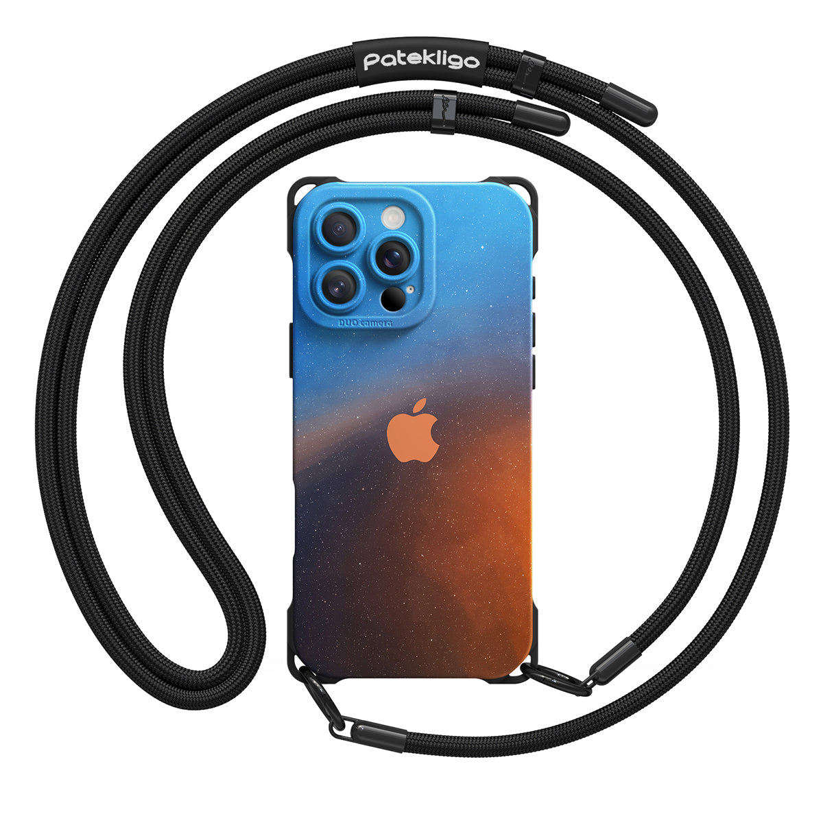 Polar-Blue to Orange | iPhone Series Ultra Impact Resistant Protective Case