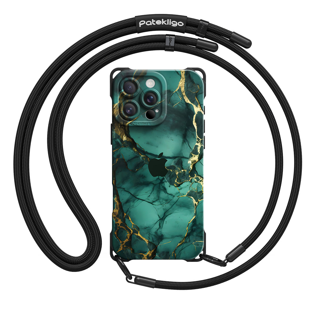 Broken Agate Green | iPhone Series Ultra Impact Resistant Protective Case