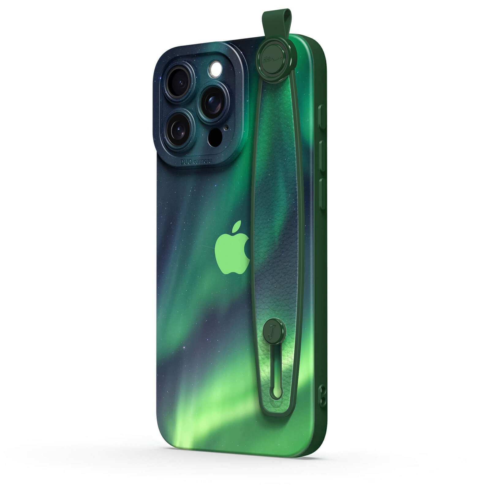 Aurora Green | iPhone Series Multifunctional Wristband Case