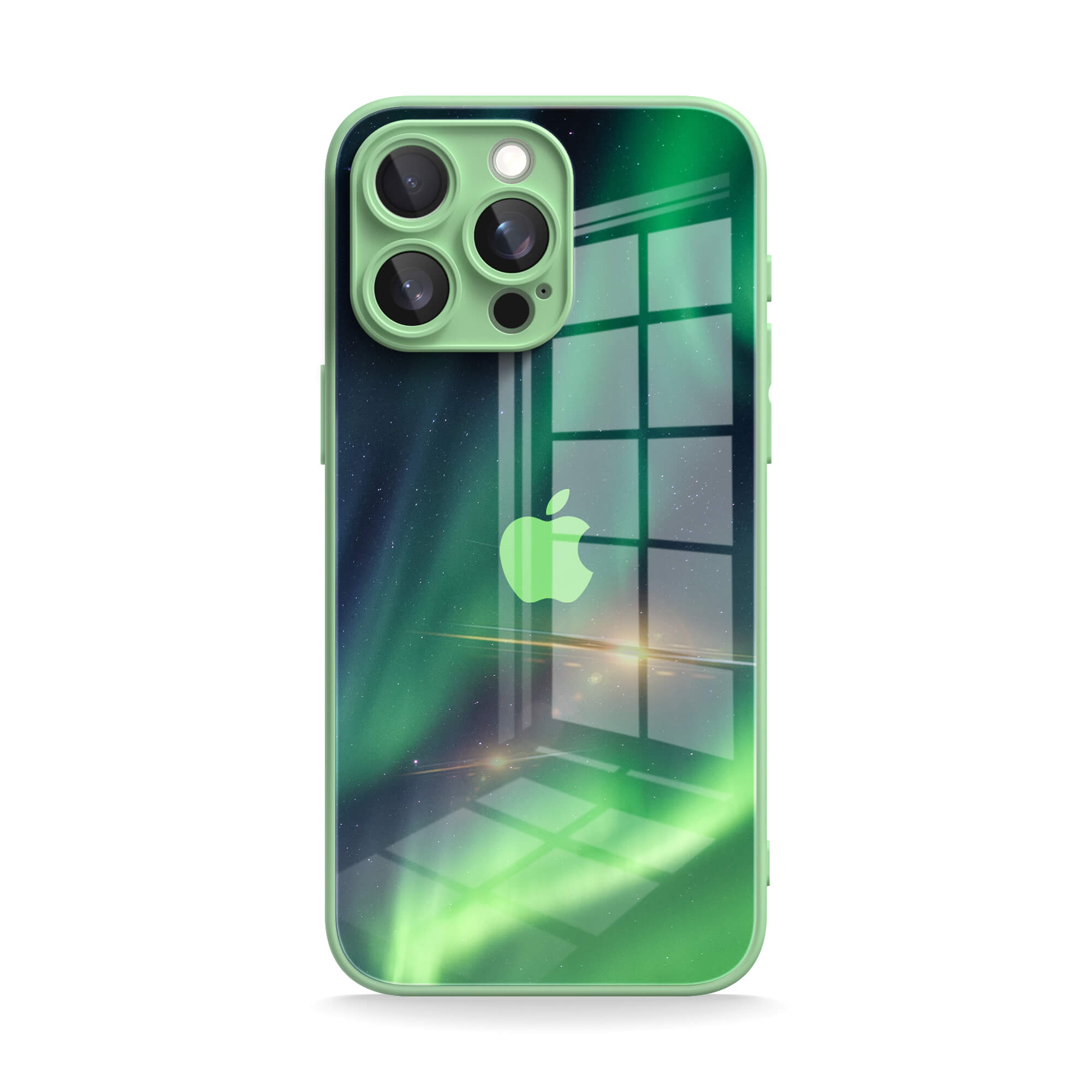 Aurora Green | IPhone Series Impact Resistant Protective Case