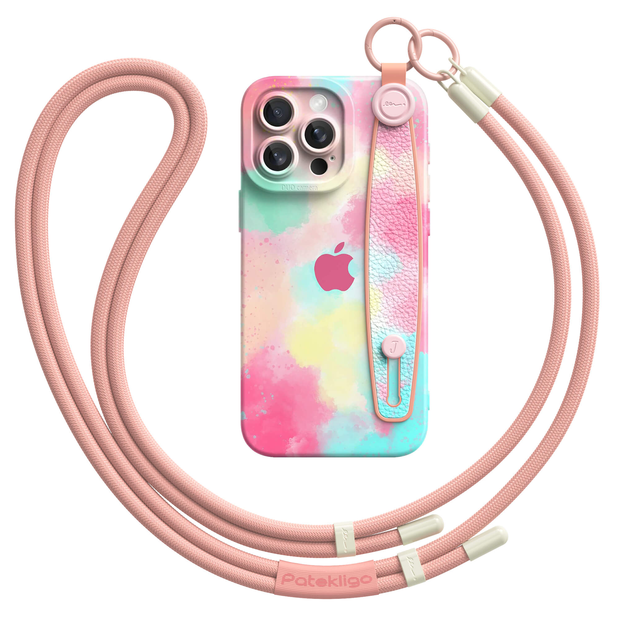 Candy Color | iPhone Series Multifunctional Wristband Case