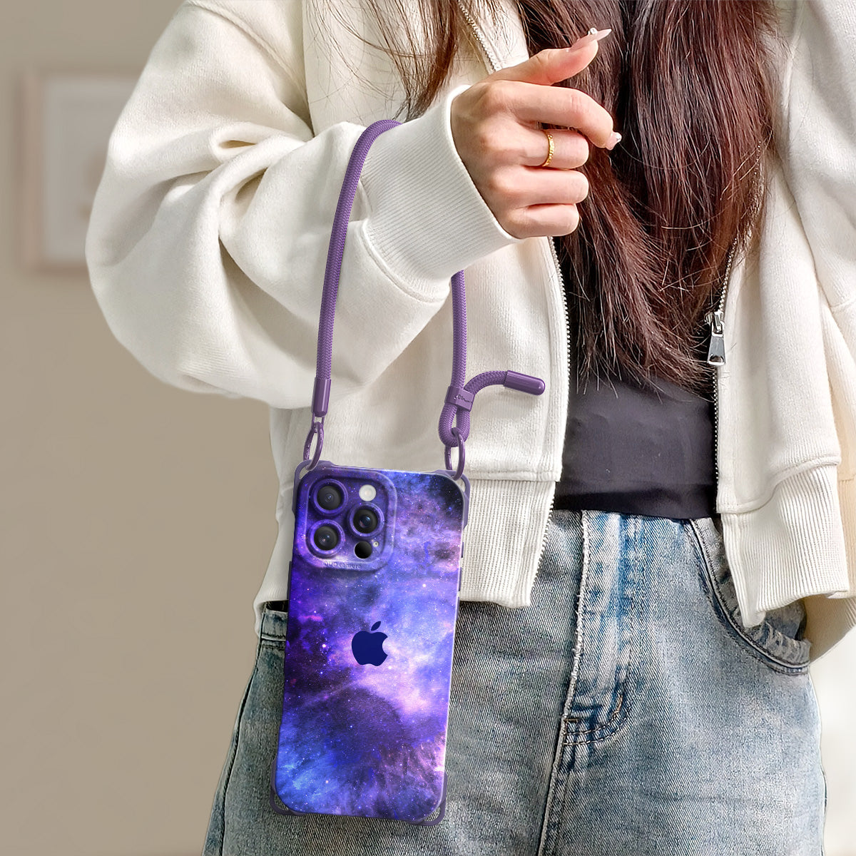 Blue-Purple Nebula | iPhone Series Ultra Impact Resistant Protective Case