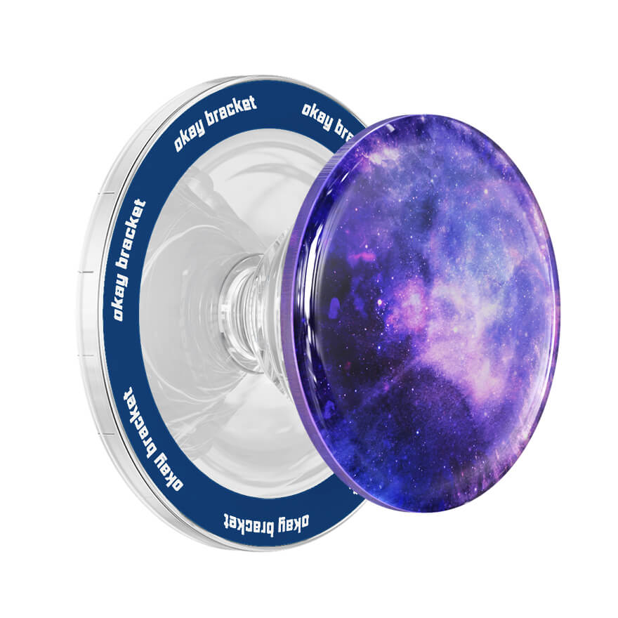 Blue-Purple Nebula | Air Bag Grip For MagSafe