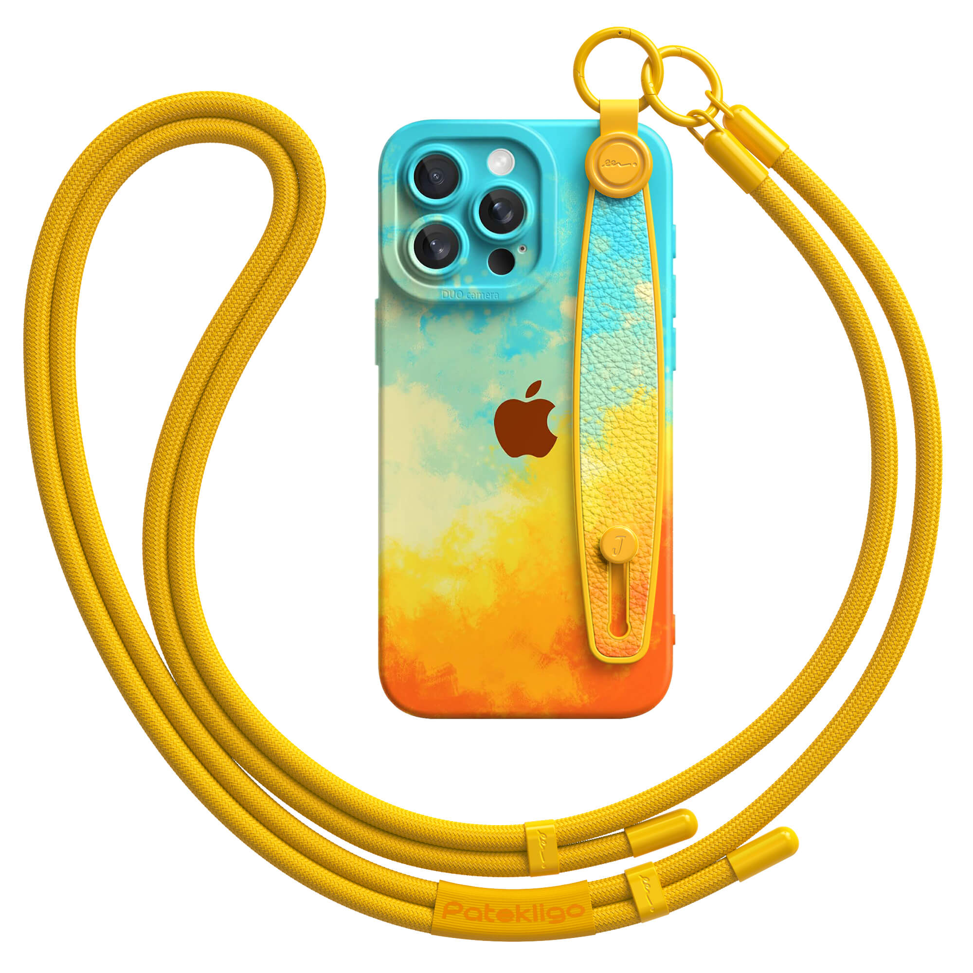 Smoke Mango | iPhone Series Multifunctional Wristband Case