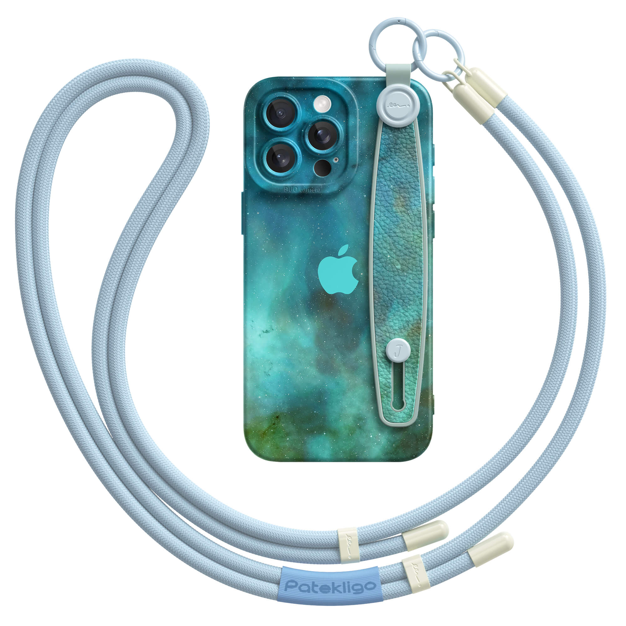 Extremely Cold Fog | iPhone Series Multifunctional Wristband Case