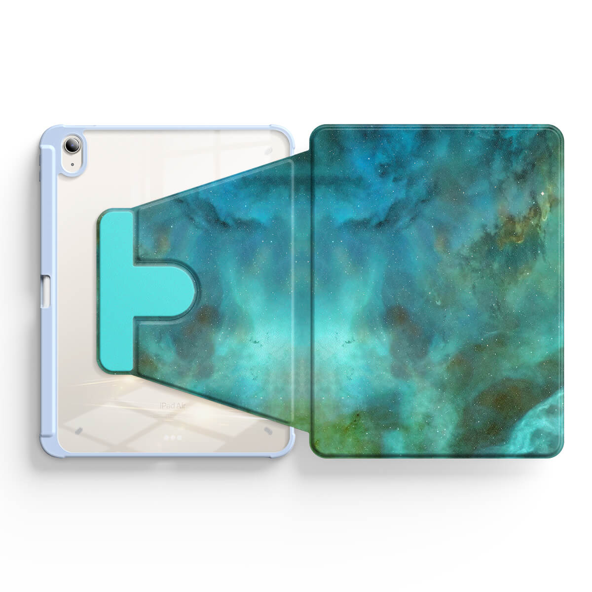 Extremely Cold Fog | iPad Series Snap 360° Stand Impact Resistant Case