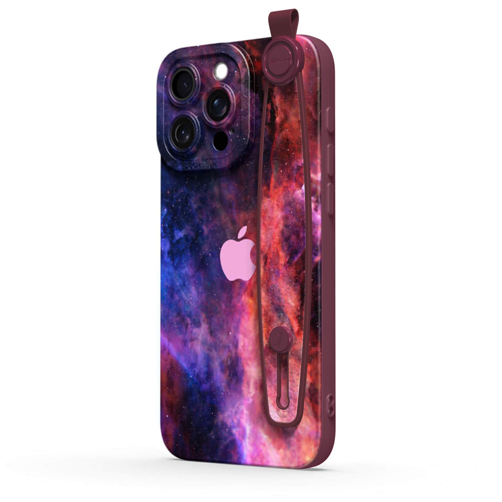 Blue Red Nebula | iPhone Series Multifunctional Wristband Case