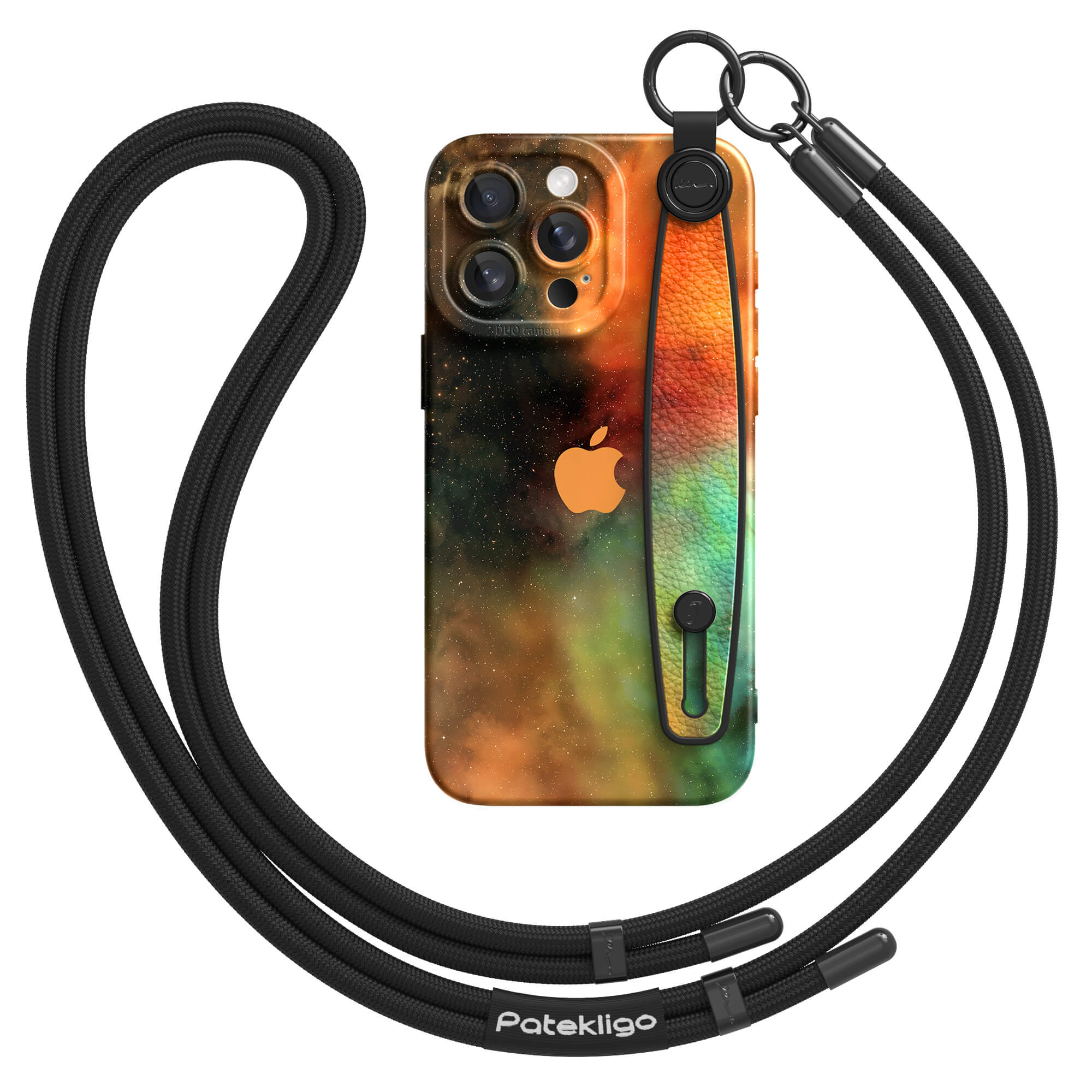 Molten Nebula | iPhone Series Multifunctional Wristband Case