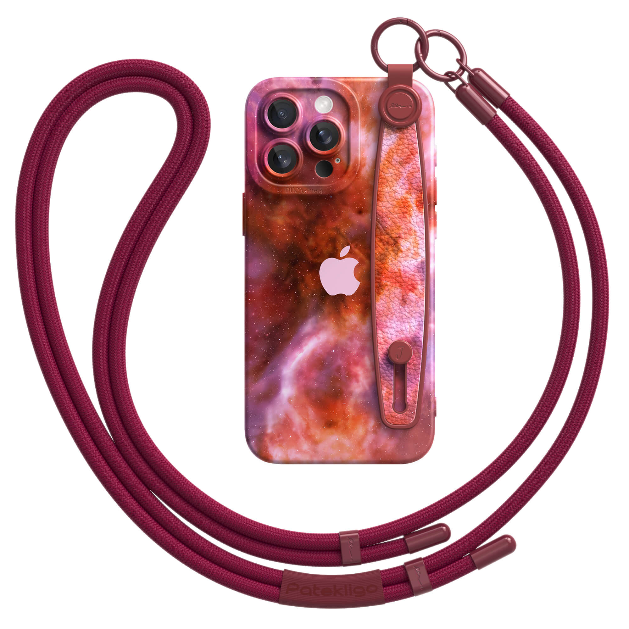 Powder Nebula | iPhone Series Multifunctional Wristband Case