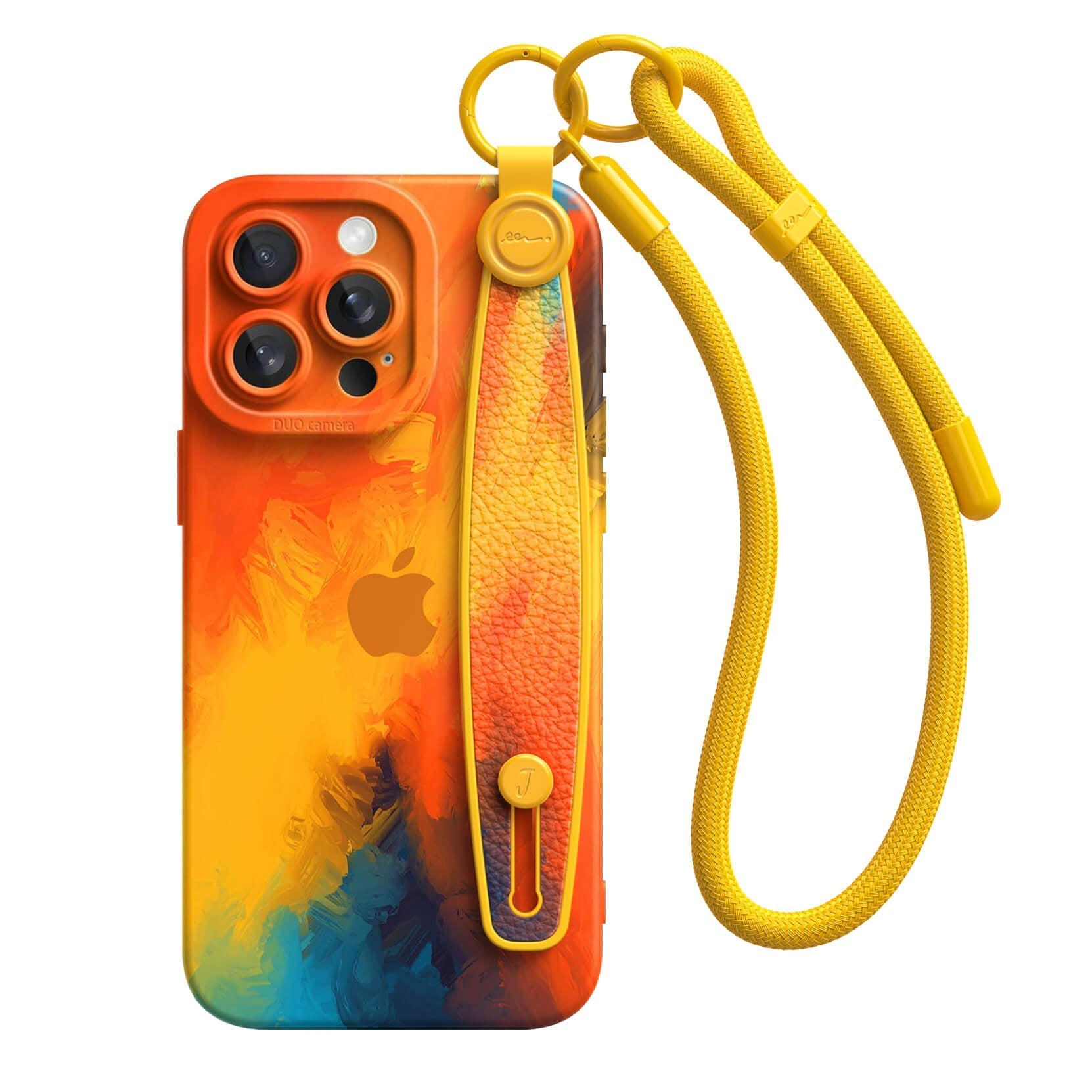 Phoenix Feather | iPhone Series Multifunctional Wristband Case