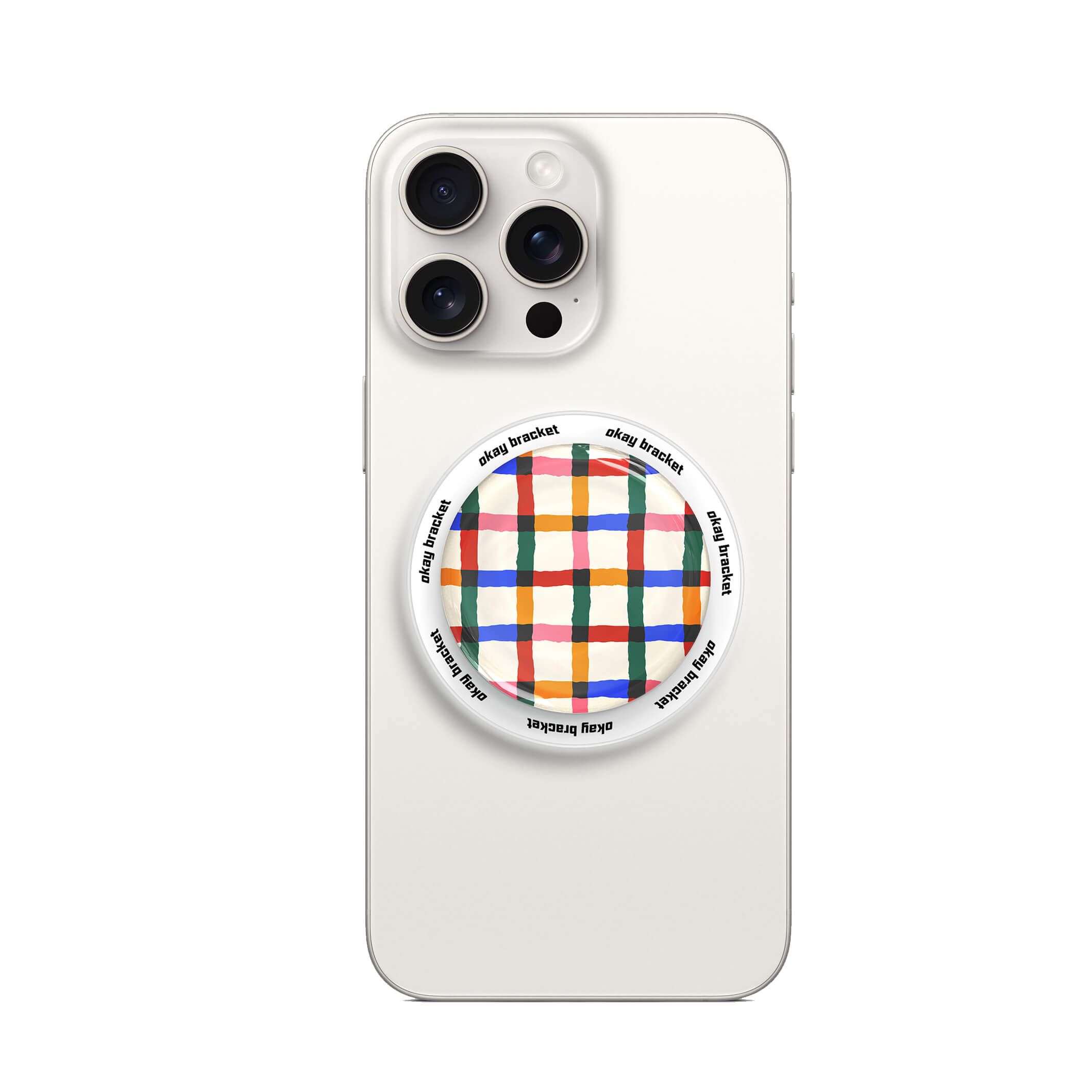 Fun Plaid | Air Bag Grip For MagSafe