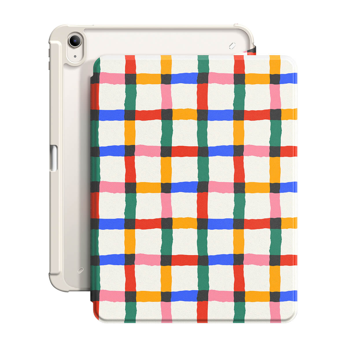 Fun Plaid | iPad Series Snap 360° Stand Impact Resistant Case