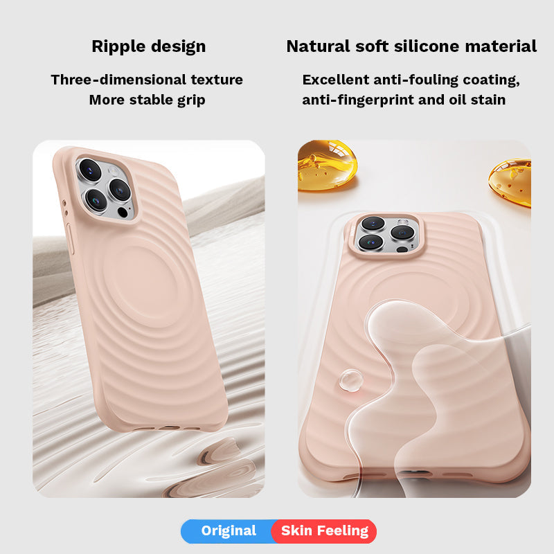 Dune Brown | iPhone Ripple Liquid Silicone Case