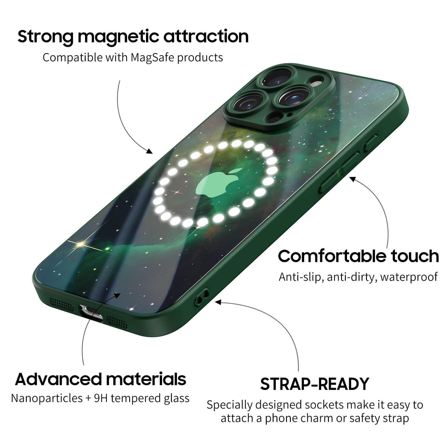 Magnetic Starburst | IPhone Series Impact Resistant Protective Case