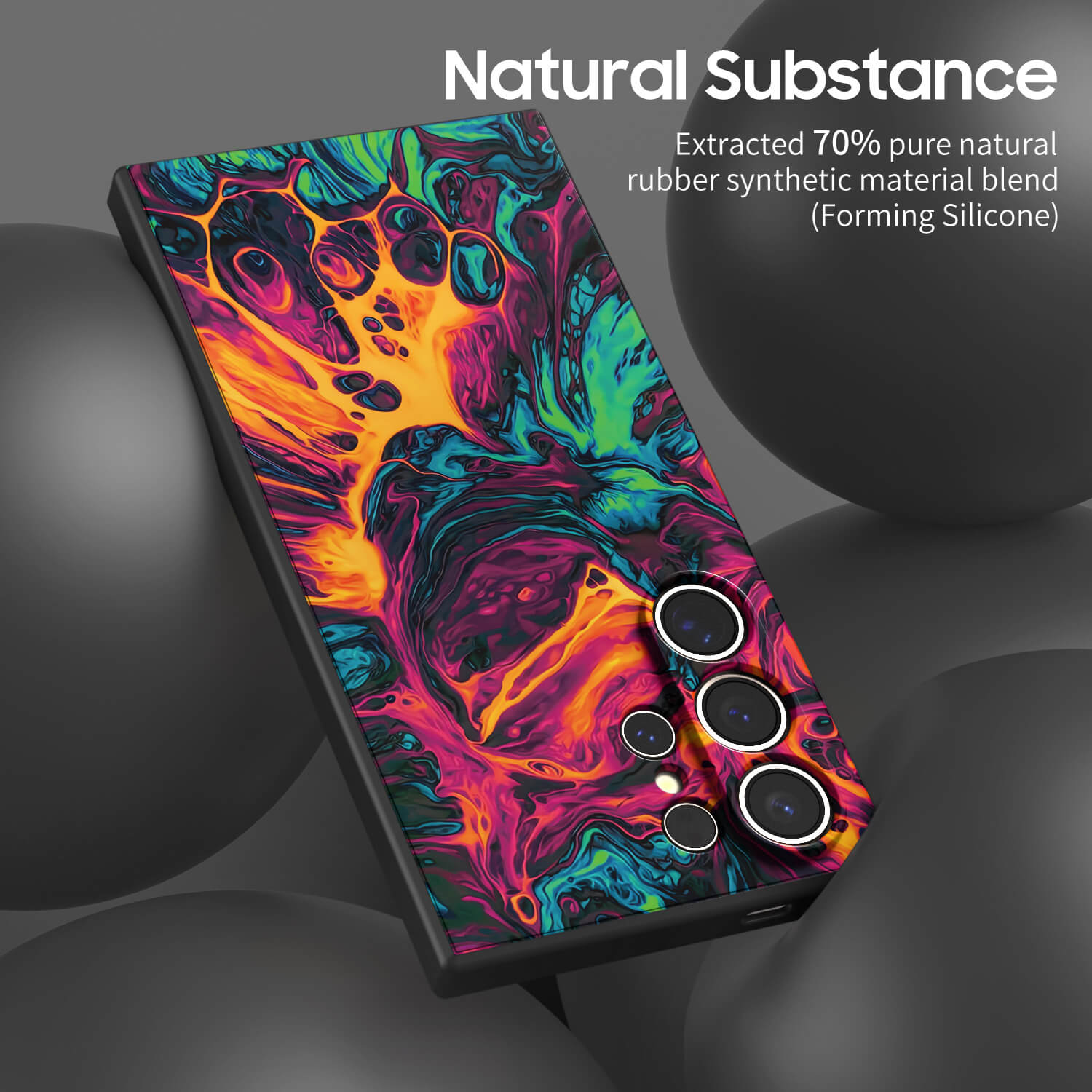 Psychedelic Nebula | Samsung Series Impact Resistant Protective Case