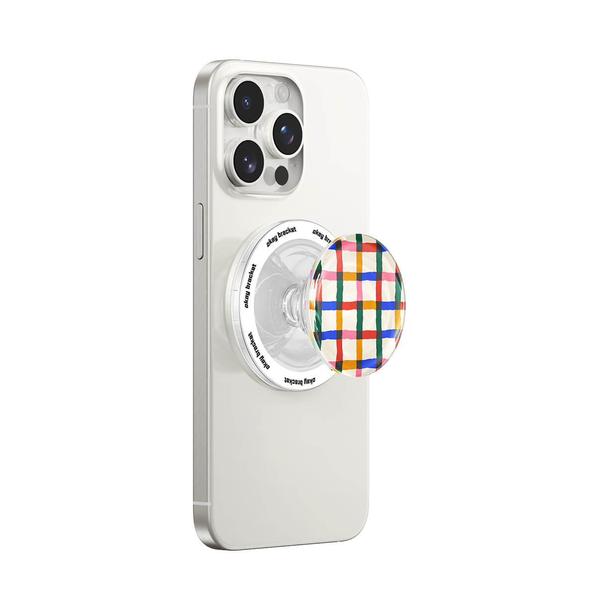 Fun Plaid | Air Bag Grip For MagSafe