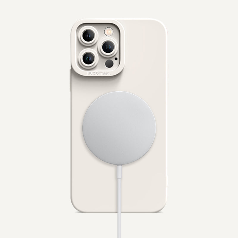 White | iPhone Pupil Silicone Case